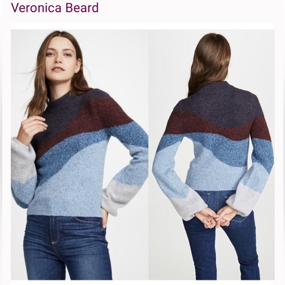 Veronica Beard Sweaters - NWT Veronica Beard Alexey colorblock sweater pullover M